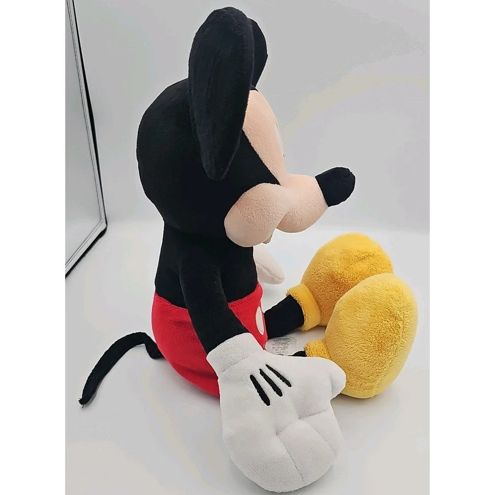 Disney Store Exclusive Mickey Mouse Red Shorts Plush 17”